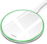 Wireless Charging Pad Compatible with iPhone, AirPods,Samsung Galaxy S23/S22/Note,Pixel/LG G8 7