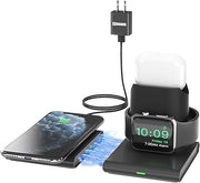 Wireless Charging Pad for iPhone, iWatch, AirPods