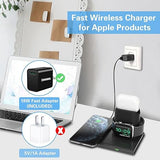 Wireless Charging Pad for iPhone, iWatch, AirPods