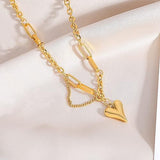 Cute Heart Necklaces for Women Mother's Valentines Day Gifts