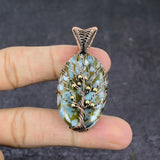 Larimar Handmade Pendant