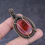 Rubellite Gemstone Pendant