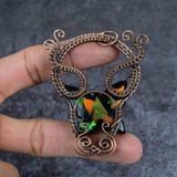 Ammolite Handmade Pendant