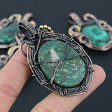 Malachite Gemstone Pendant