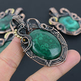 Malachite Gemstone Pendant