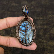 Labradorite Gemstone Pendant