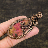 Rhodochrosite Gemstone Pendant