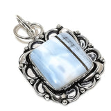 Natural Owhyee Opal Gemstone Pendant, Handmade Sterling Silver Pendant"