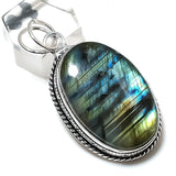 Labradorite Gemstone Pendant