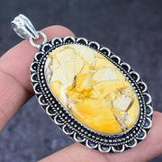 Mookaite Gemstone Pendant, Handmade Sterling Silver Pendant"