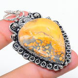 Natural Malinga Jasper Pendant, Jasper Gemstone Pendant"