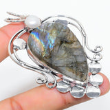 Labradorite Gemstone Pendant